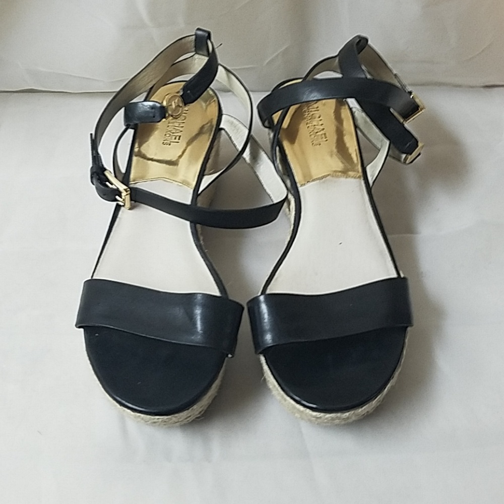 Michael Kors Black espadrill sandals